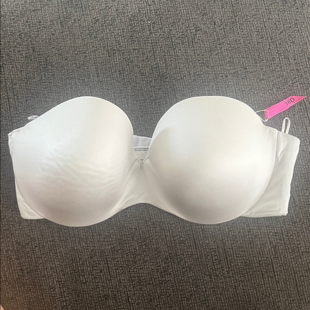Victoria's Secret White Strapless Bra